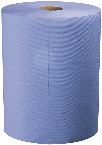Putzrolle / Putzpapier 3- lagig blau 36x36cm