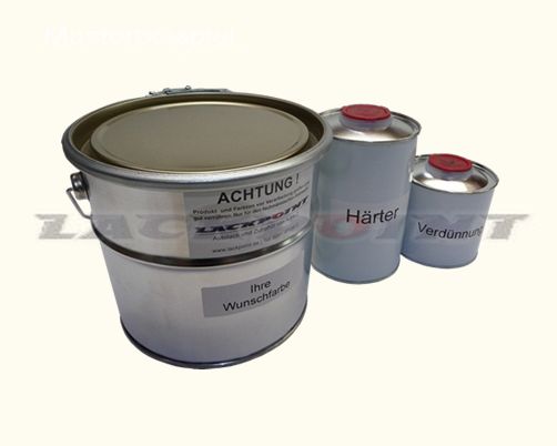 2K High Solid Füller Grundierung Weiß – 1,5 Liter Set, Autolack Von Lackpoint, Neu Grundierung Autolack