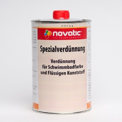 Novatic Spezialverdünnung für Schwimmbadfarbe & Flüssigen Kunststoff