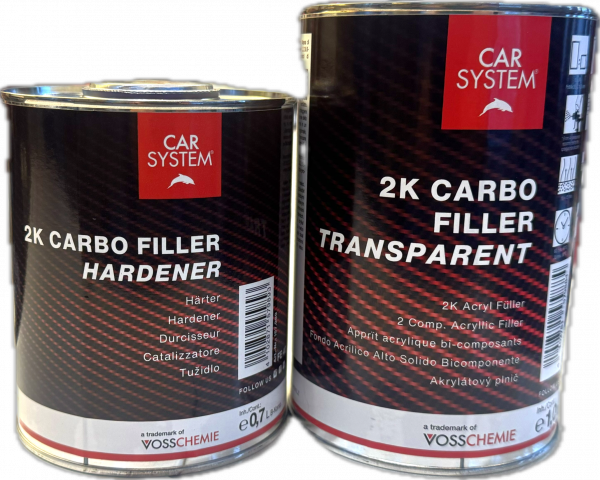 Carbo Filler Carbon Füller Transparent Set inkl. Härter