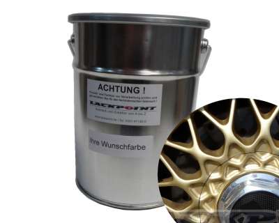 0,5 Liter Spritzfertig Wasserbasislack Candy Blau Metallic Autolack 165938829771