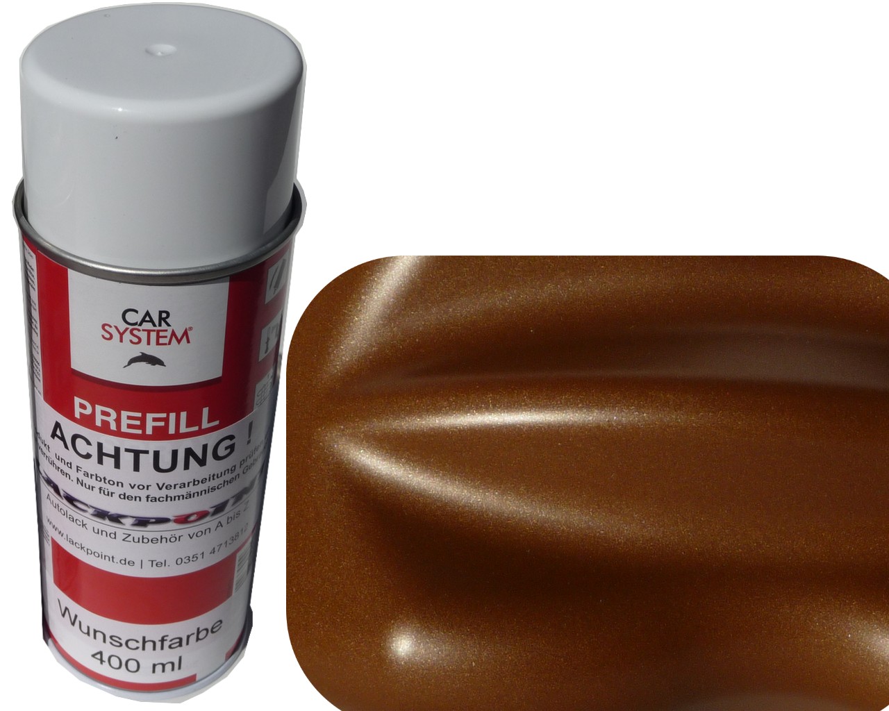 Förch Sepiabraun 8014 Lackspray – 400 Ml, Schnelltrocknend, Hochglänzend, Kraftstoffbeständig Bis 100°C