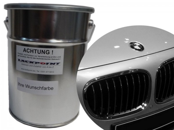 Basislack geeignet für BMW B90 Sophistograu II Brillanteffekt Metallic verschiedene Modelle