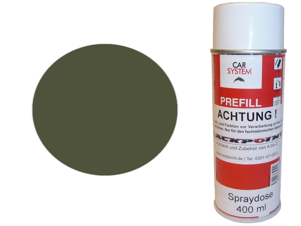 Lata Aerosol Pintura Pack De 3 Latas De Spray Pintura RAL6003 Verde Oliva Mate Brillante