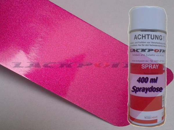 1K Glanz Spraydose 400ml Brillant Pink Metallic
