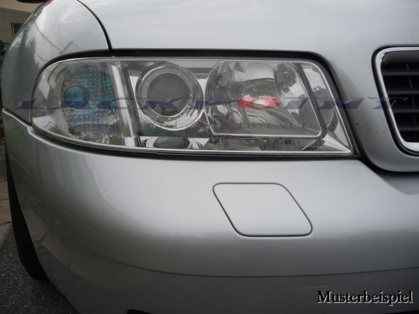Spraydosen Set - Basis Autolack geeignet für VW / geeignet für Audi LY7W Silbersee Metallic + Klarla