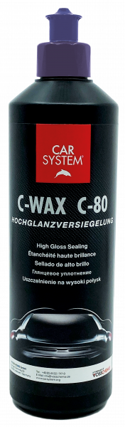 C-Wax C-80 Hochglanzversiegelung