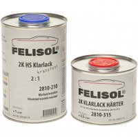 1,5 Liter Set Felisol 2K Klarlack Glanz inkl. Härter für Autolack 1,5 Liter Set Felisol 2K Klarlack Glanz inkl. Härter für Autolack