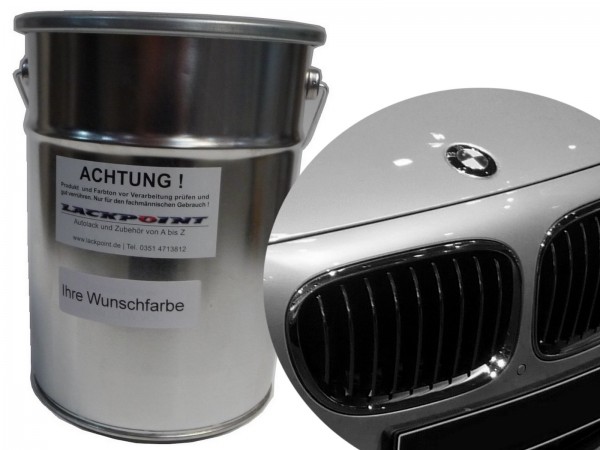 Basislack geeignet für BMW S23 Rubinschwarz Pearl Metallic verschiedene Modelle