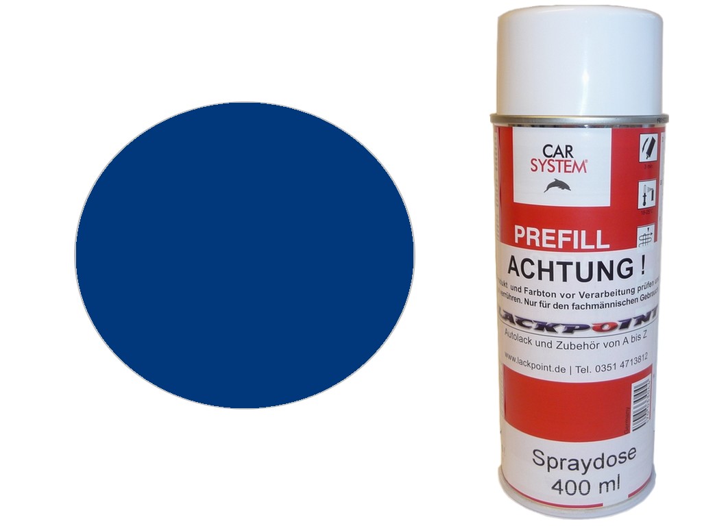 LudwigLacke Spraydosen Autolack – RAL 5002 Ultramarinblau, 400 Ml, Hochglänzend, Wetterfest, Made In Germany