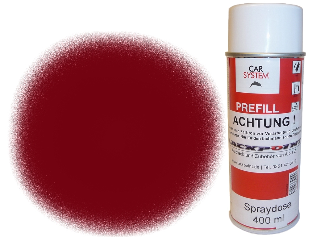 MG PRIME RAL 3028 Reinrot Spraydose 400 Ml – Seidenmatt & Schnelltrocknend (Made In Germany)