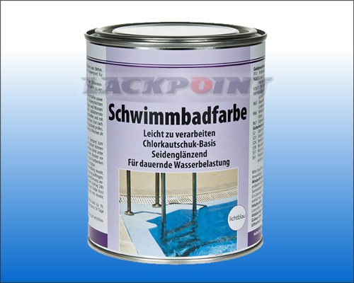 Schwimmbadfarbe Poolfarbe SCHWARZ