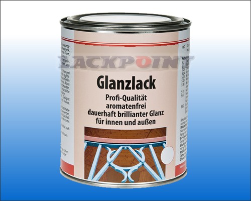 Glänzende Lackfarbe SILBERGRAU