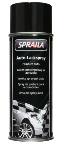 Lackspray Schwarz Matt 500ml