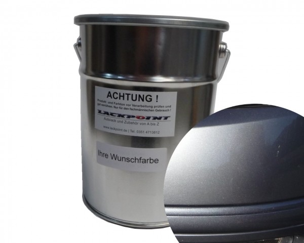 Basislack geeignet für Skoda 9153 Anthracite Grey Metallic ( Wasserbasis )